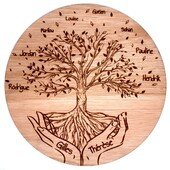 Bonjour à tous 😁 #gravure #decorationpersonnalisee #arbredevie 

La boutique vous présente son arbre de vie personnalisable 😊

Cliquez ici https://boutique.ndk-design.fr/ pour voir le modèle que nous vous proposons 😉

Il y a plusieurs raisons pour lesquelles avoir un arbre de vie en décoration est une bonne idée :

Il apporte de la nature à l'intérieur. L'arbre de vie est un symbole de la vie végétale, en ayant un tel élément dans votre décoration, cela permet d'apporter une touche de nature dans l'environnement intérieur.

Il apporte de la spiritualité. L'arbre de vie est un symbole universel qui est souvent associé à la spiritualité et à l'équilibre entre les mondes physique et spirituel. Avoir un arbre de vie dans votre décoration peut aider à créer une ambiance calme et apaisante dans la pièce.

Il est un symbole de longévité et de croissance. L'arbre de vie est souvent considéré comme un symbole de la vie éternelle et de la croissance. Avoir un tel élément dans votre décoration peut rappeler ces valeurs et inspirer une sensation de bien-être.

Il peut s'adapter à différents styles d'intérieur. L'arbre de vie peut être utilisé de différentes manières en fonction de l'ambiance que vous voulez créer. 

En somme, l'arbre de vie est un élément de décoration polyvalent qui apporte de la nature, de la spiritualité, de la longévité et de la croissance dans une pièce. Il est un symbole universel qui peut être utilisé pour créer une ambiance calme et apaisante, s'adaptant ainsi à différents styles d'intérieur.

Bonne journée 😘